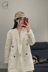 Mutedance 23 Spring/Summer Bubble Pattern Jacket Short Coat Handmade MD-MD23SS09 PM110